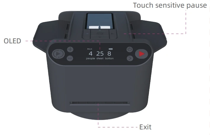 Автоматический дилер карт Max V универсальная игровая карта вращение на 360