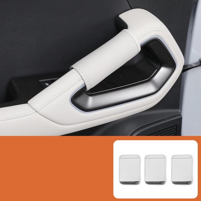 

Для BYD Yuan UP EV Yuan Pro 2024 2025 автомобильные дверные перчатки, внутренняя дверная ручка, защитный чехол, модификация, аксессуары для перчаток