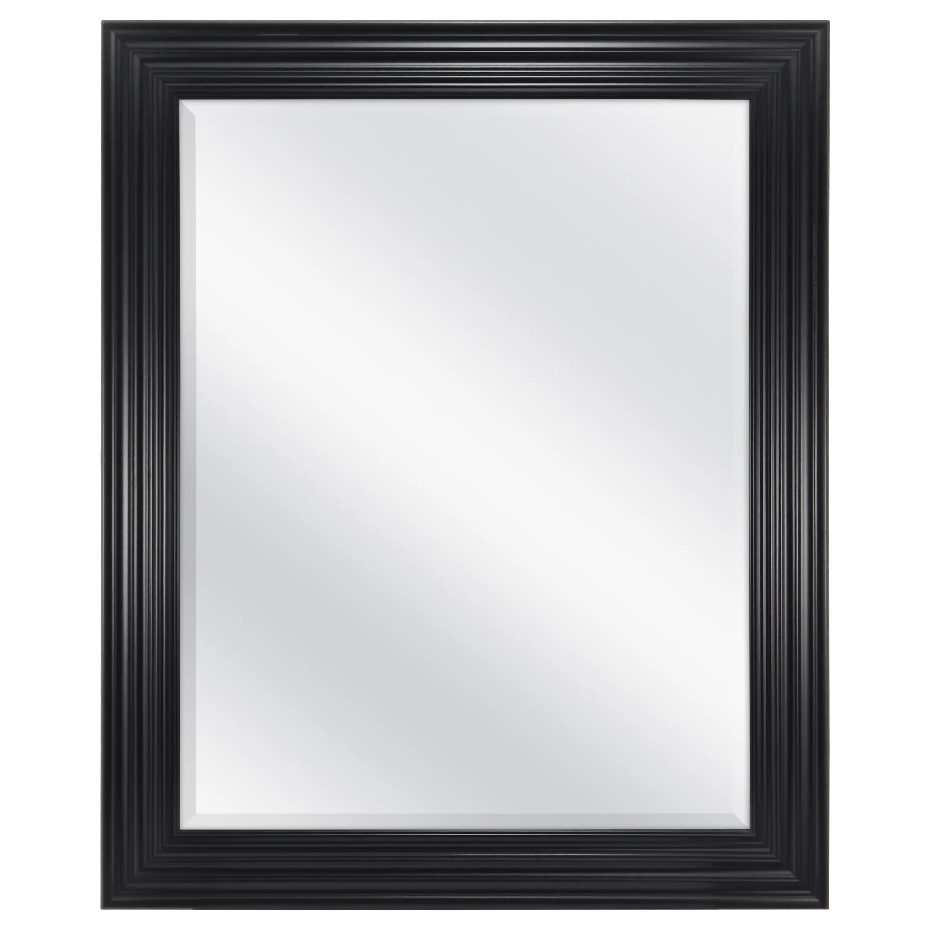 

Классическое Коническое настенное зеркало HMTX, черное 27x33 дюйма