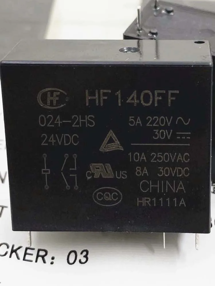 

HF140FF 024-2HS 24V Relay 10A 24VDC 6Pins