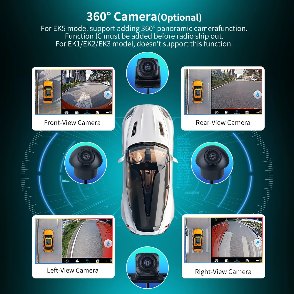 Автомагнитола EKIY EK5 для Kia RIO мультимедийный плеер на Android 10 с GPS 4 K3 2015-2017 типоразмер