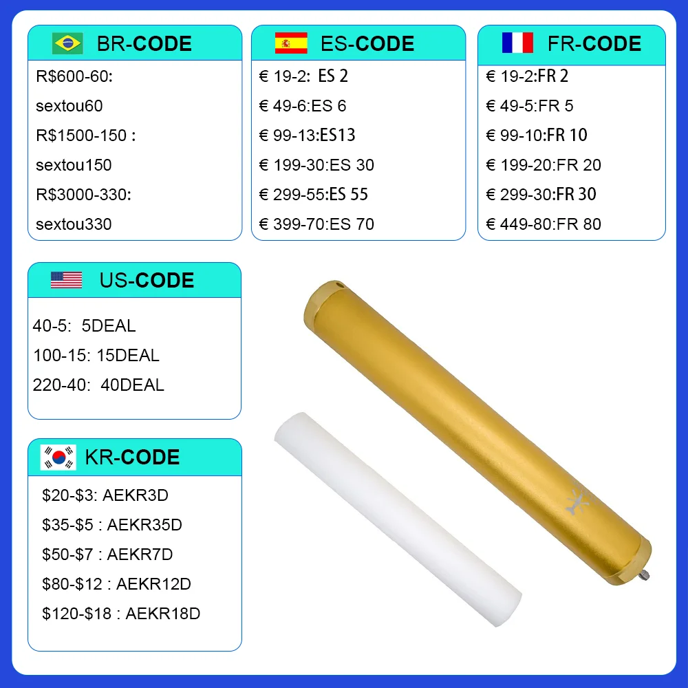 

TUXING 4500Psi 300Bar High Pressure Pump Filter Cotton Filter PCP Air Compressor Oil Water Cotton Separator L350mm*OD49mm*ID36mm