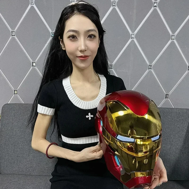 Маска для шлема Marvel Iron Man Autoking 1/1 Mk5 с дистанционным ...