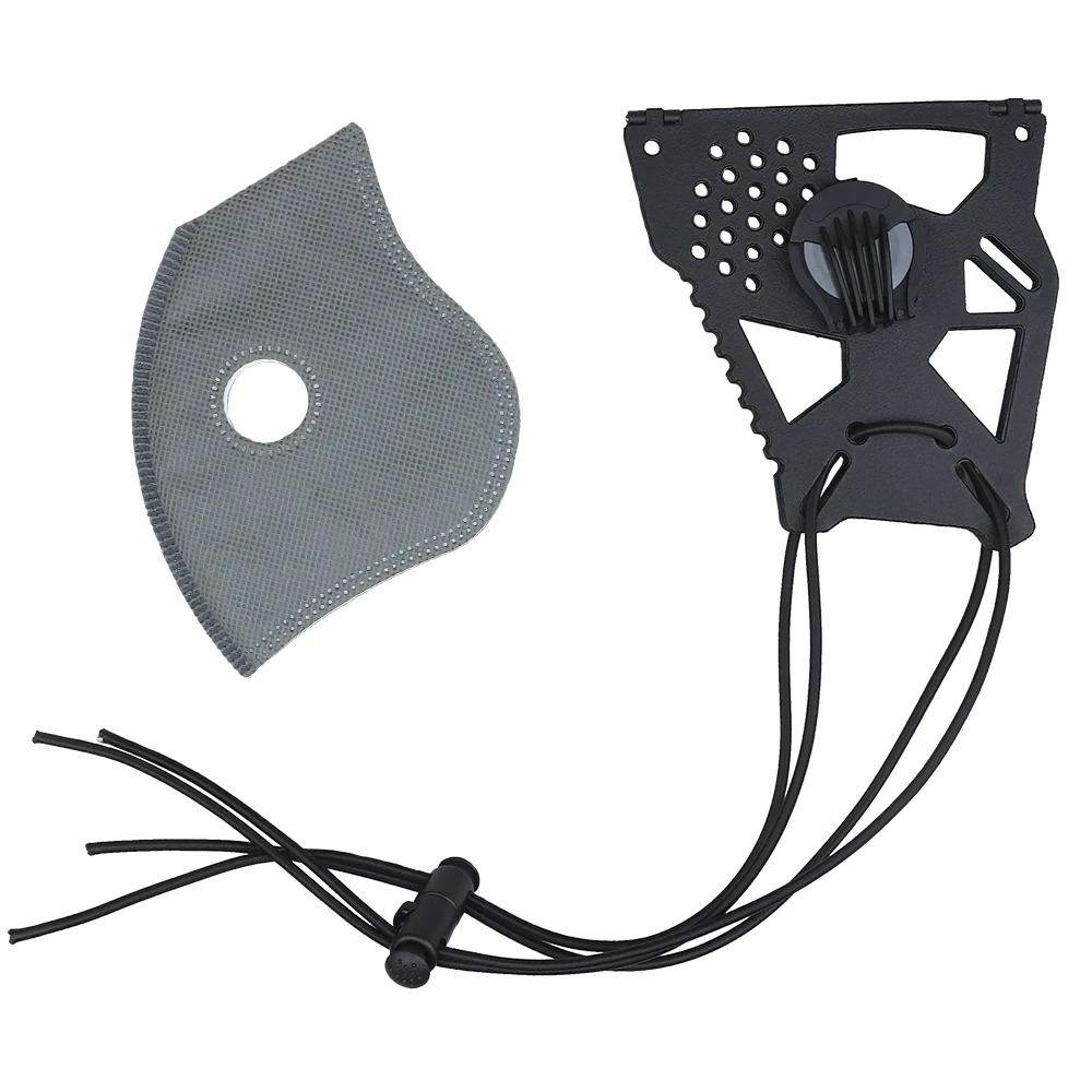 Тактическая Маска-бабочка для лица косплей киберпанк Сменный фильтр с