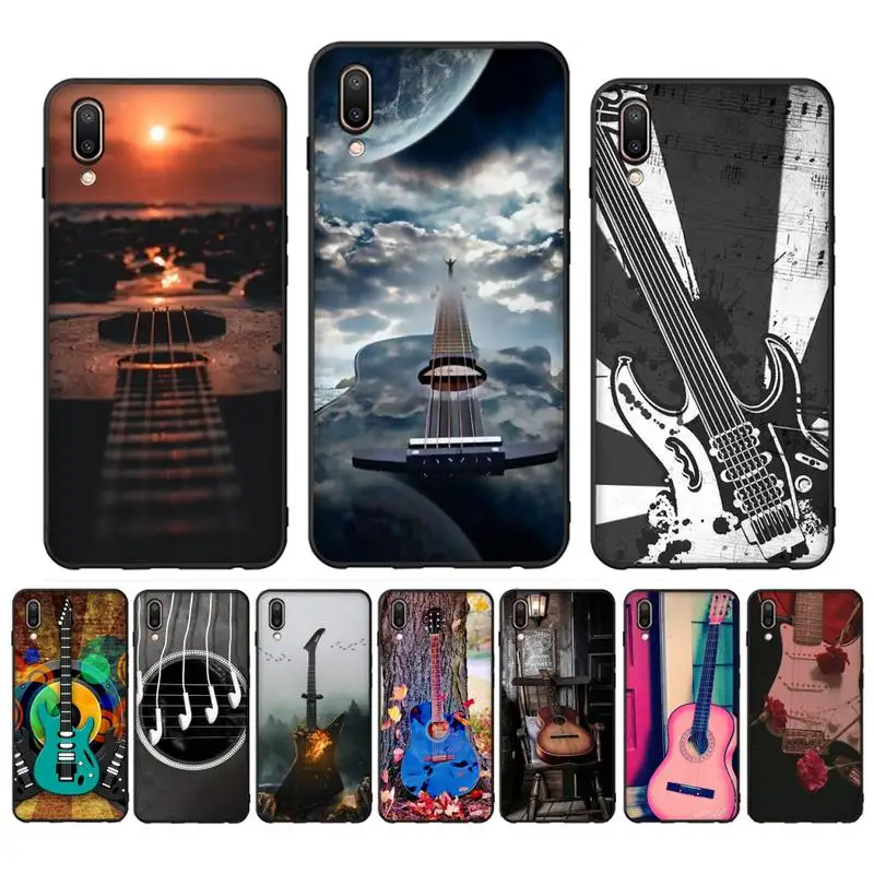 

Instrument Guitar Piano Phone Case Case For Oppo Reno Realme C3 6Pro Cover For vivo Y91C Y17 Y19