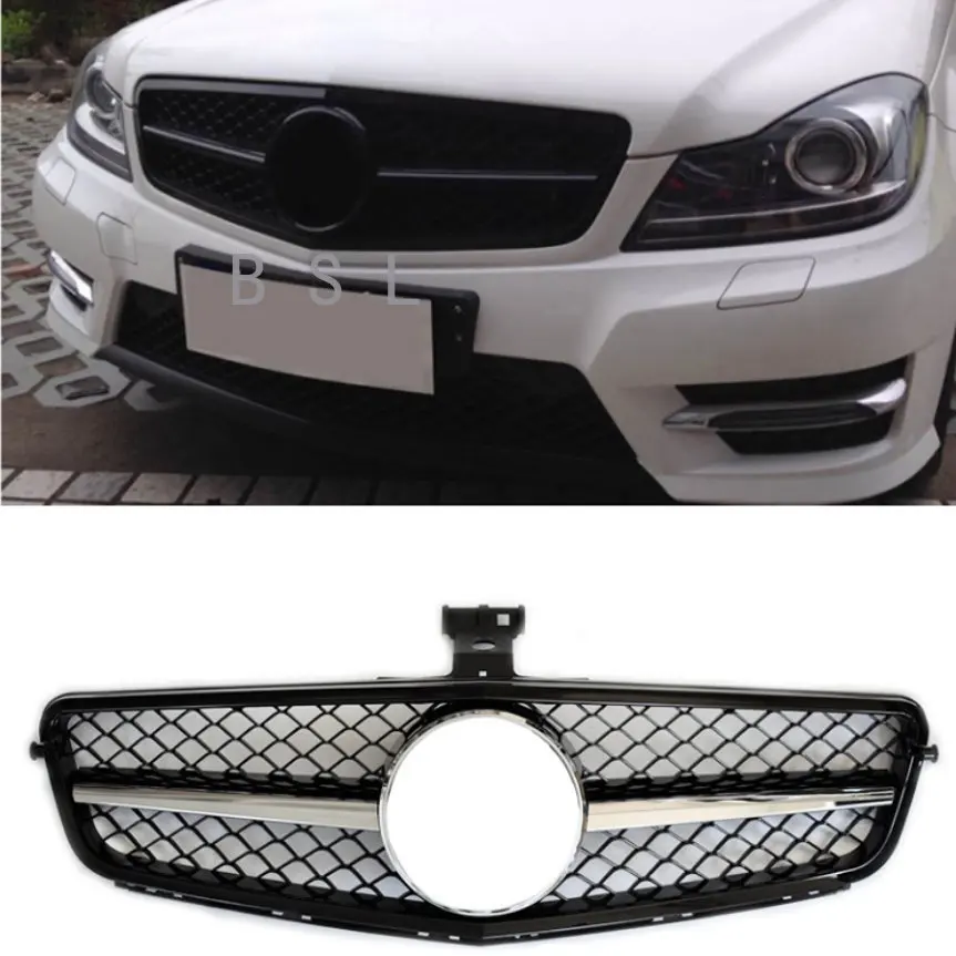 

Car Front Grill Air Inlet Grille For Mercedes Benz C-Class W204 2007-2014
