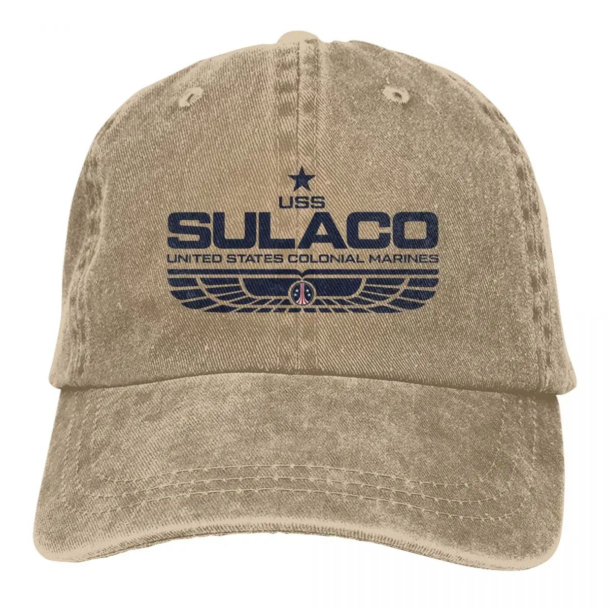 

USS Sulaco Merch Бейсболка унисекс стиль инопланетянин виленд Ютани потертые джинсовые кепки шляпа винтажная уличная Всесезонная солнцезащитная Кепка