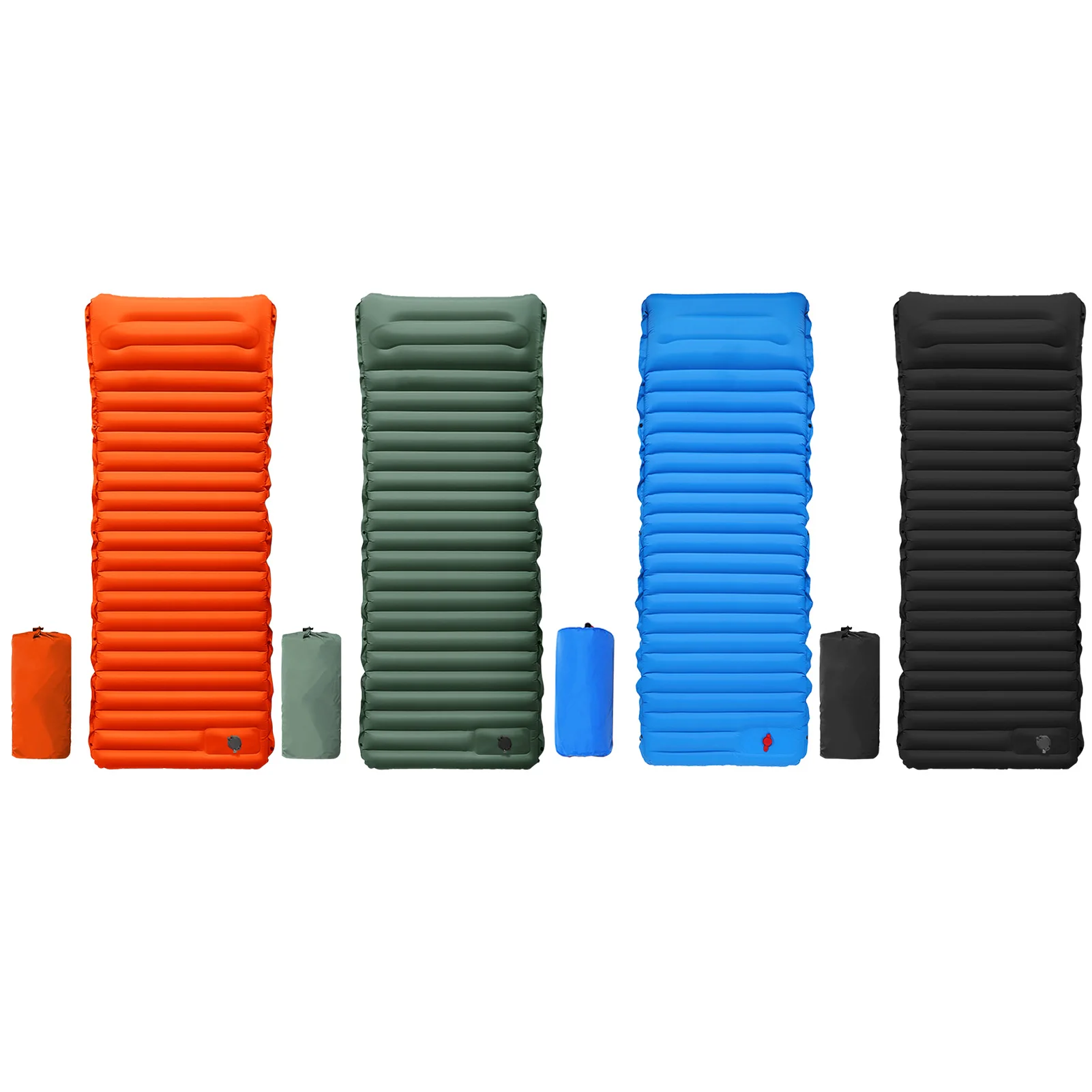 

Ultralight Self-inflating Air Mattress Widen Sleeping Pad Splicing Inflatable Bed Beach Picnic Mat Camping Tent Air Cushion