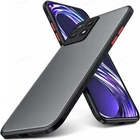 Модный матовый чехол для телефона с защитой объектива для Realme 8i 8s 8 5G Мягкий ТПУ + жесткий акриловый защитный чехол s