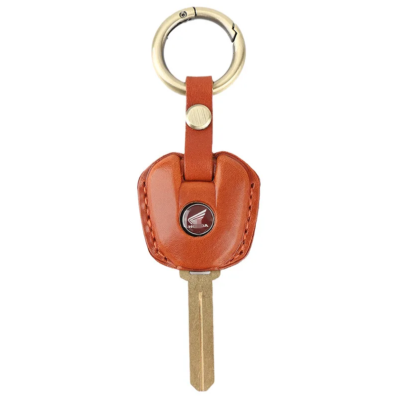 

Мотоциклетный кожаный чехол для ключей для Honda CBr650 CB550 NC750, чехол для ключей от автомобиля, держатель
