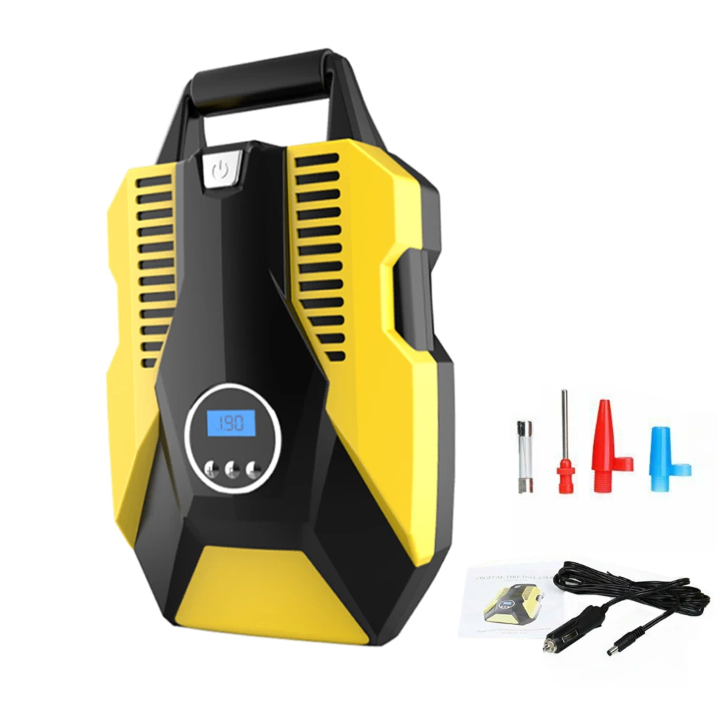 

Воздушный компрессор, автоматический цифровой насос для шин, 12 В, для автомобилей, велосипедов, мотоциклов, скутеров