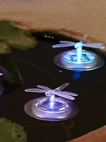solar floating pool lights colorful led butterfly and dragoy light colorful waterproof led solar pool light wedding decoration