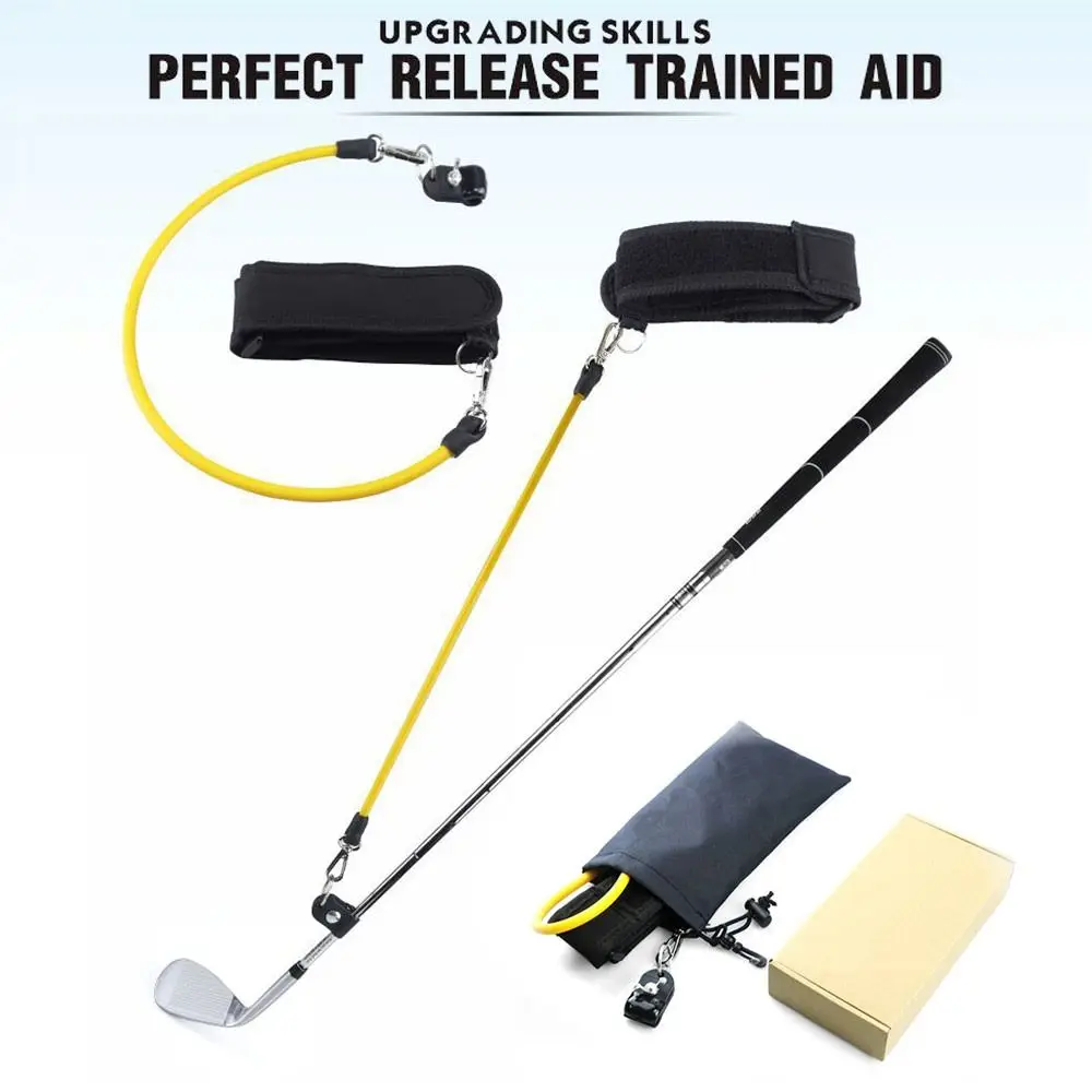 

Device Release Trained Aid High Quality Golf Club Corrector Golf Swing Band Golf Swing Tension Belt Golf Swing Trainer