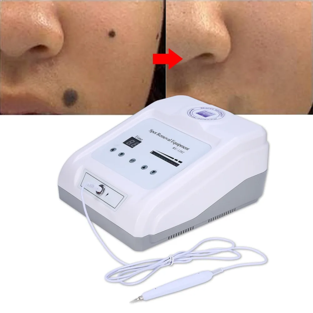 Professional Electronic Mole Spot Removal Machine Freckle Tattoo Remover Pen Blackhead Acne Face Cleaning Pore Cleaner Care Tool