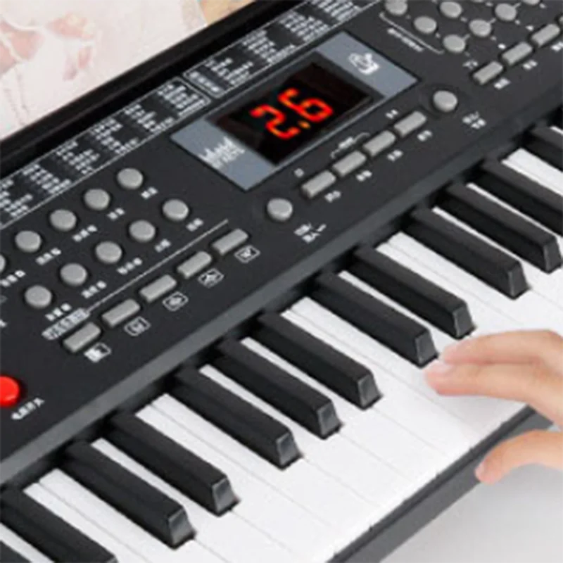 Plastic Organ Electronic Digital Portable Musical Quality Keyboard Children Piano Flexible Teclado Infantil Electric Instrument images - 6