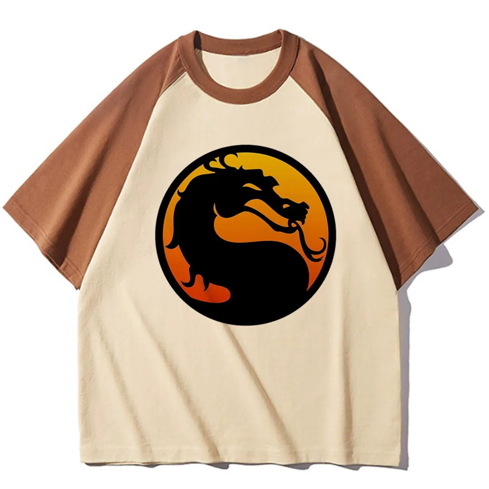 Женская футболка с принтом Mortal Kombat y2k