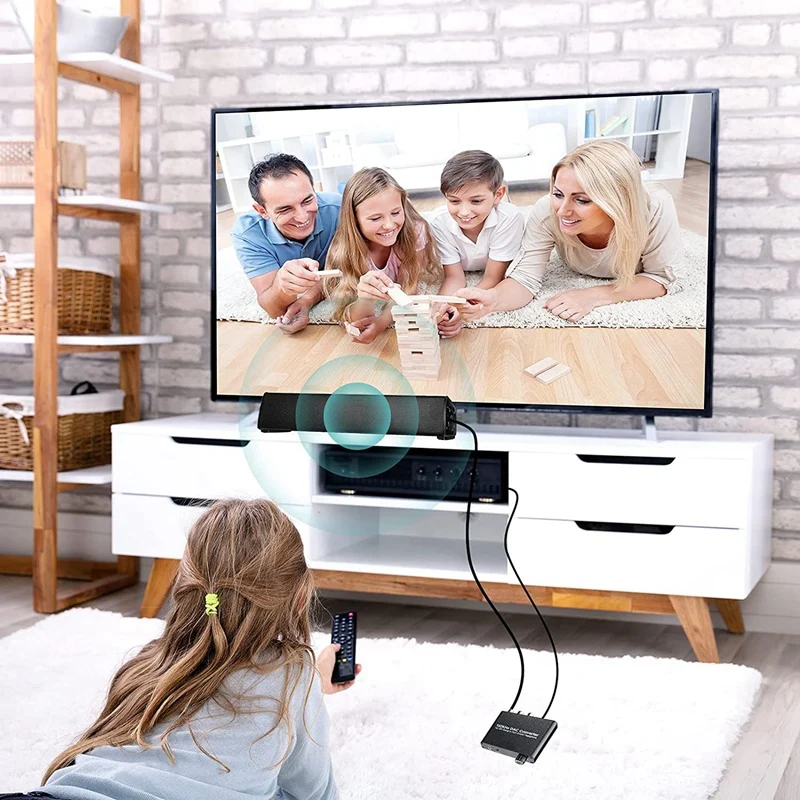 5.1CH цифро-аналоговый преобразователь аудио декодер Цифровой оптический