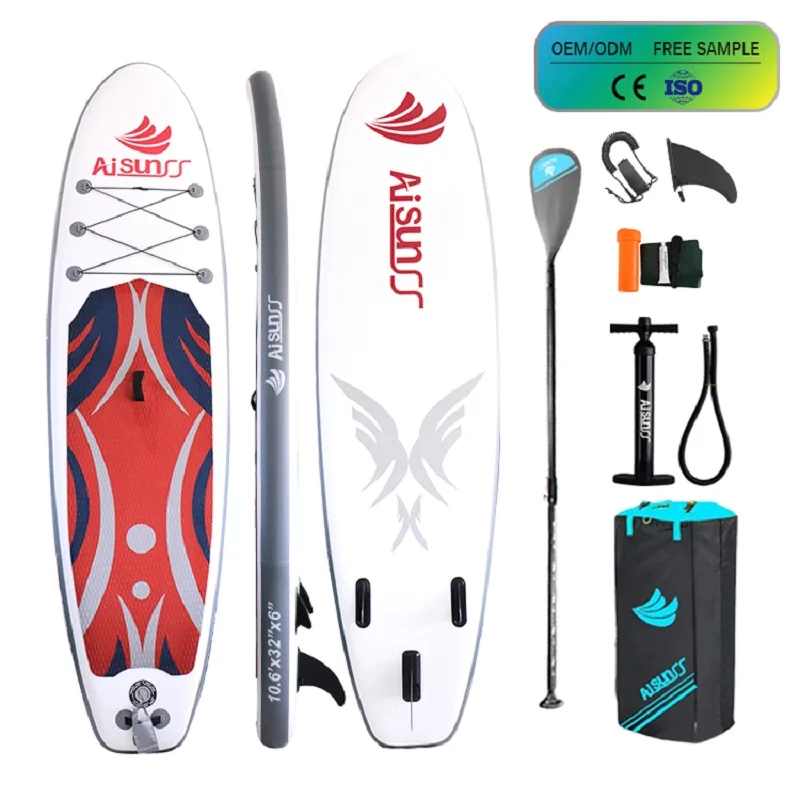 

OEM ODM Dropshipping New Design Inflatable Stand Up Paddle Board For Adults Waterplay Surfing