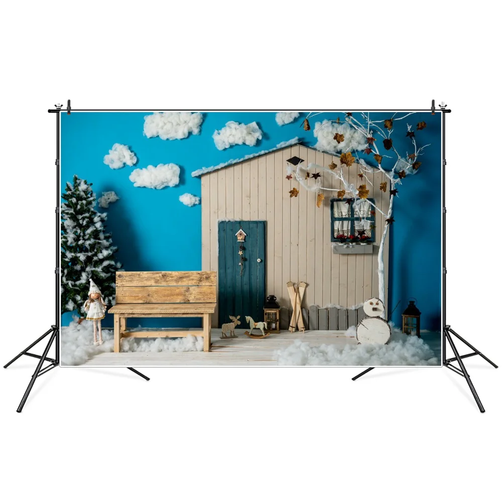 

Фотофоны для фотосъемки с изображением стены скамейки снега