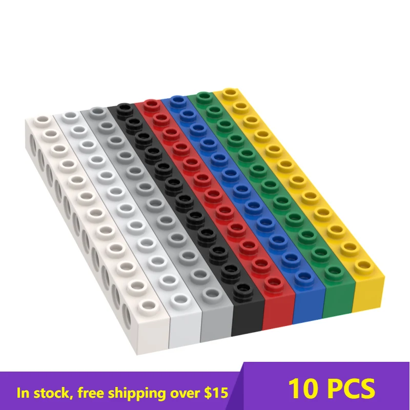 

10PCS MOC Bricks Assembles Particles 3895 1x12For Building Blocks Parts Classic Brand Kids DIY Educational High-Tech Parts Toys