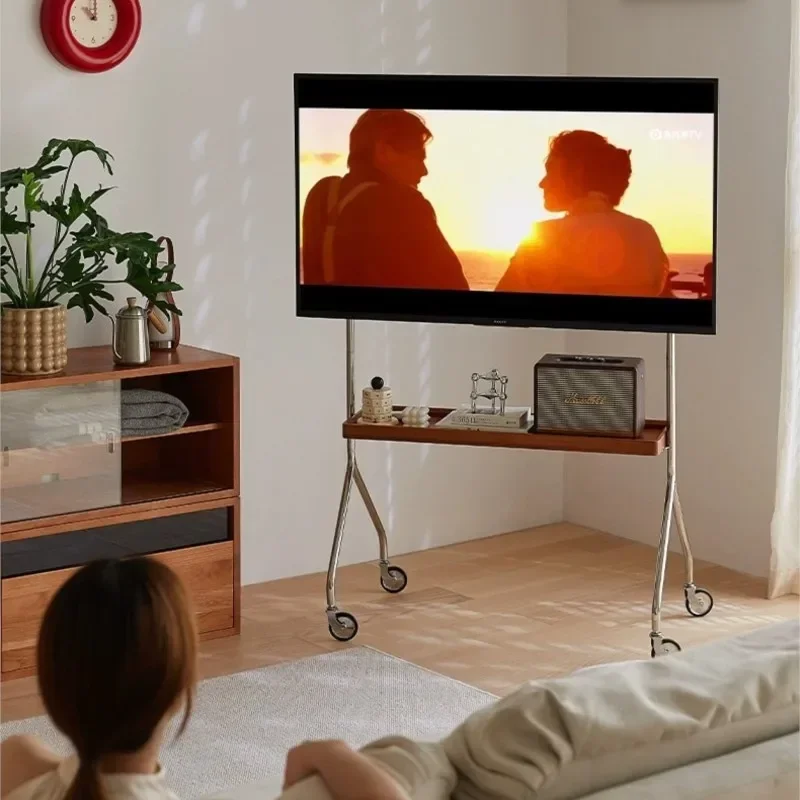 Подставка для телевизора из нержавеющей стали домашний маленький кронштейн