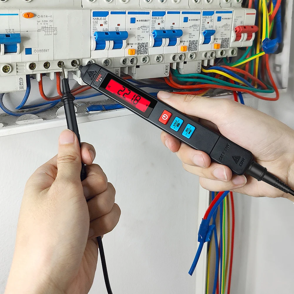 

Multimeter Smart Tester Pen High Precision AC DC Voltage Capacitance Detector Digital Current Sensor Test for Car Repair