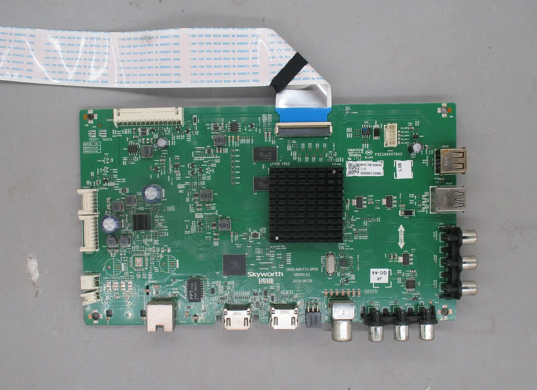 

Disassemble Lcd for Skyworth 55e5 Mainboard 5800-a8h731-0p00 with Screen Rdl550wy (cd0-202)