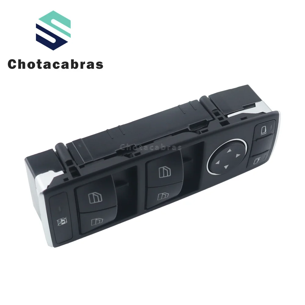 Фото Кнопка управления стеклоподъемником для Mercedes Benz W204 W212 C207 A207 C E Class X204 A2049055302 A1669054300 №4