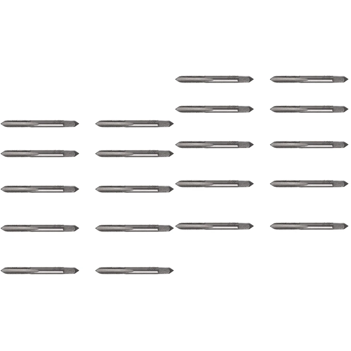 

10 Pairs Taper Tap Hand Tap Screw Tool Repairing Tools Metric Threading Tool