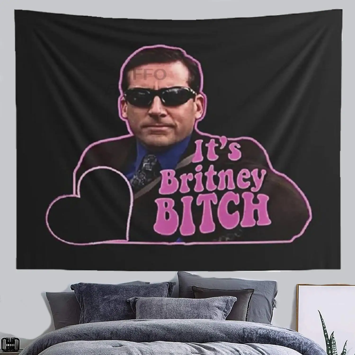 

декор комнаты декор на стену макраме.хиппи.декор комнаты эстетика.Настенный Гобелен Майкл Скотт It's Britney, забавный гобелен с мемами, украшени...