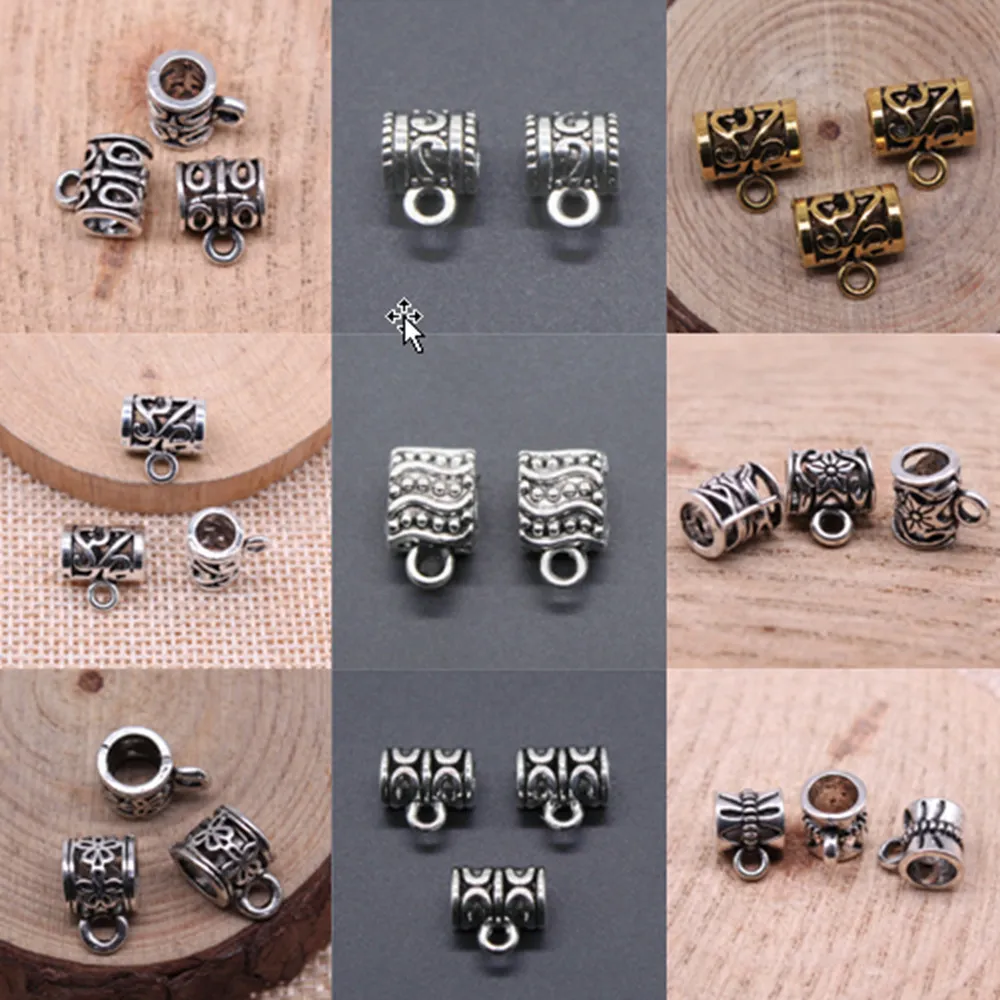 

Цилиндрические подвески для украшений «сделай сам»