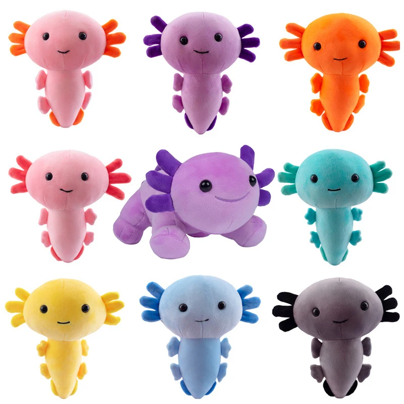 

Kawaii Animal Plush Axolotl Plush Toy Doll Stuffed Plushie Pulpos Plush Soft Pillow Toy Children Room Bed Decor Toy Kids Gift