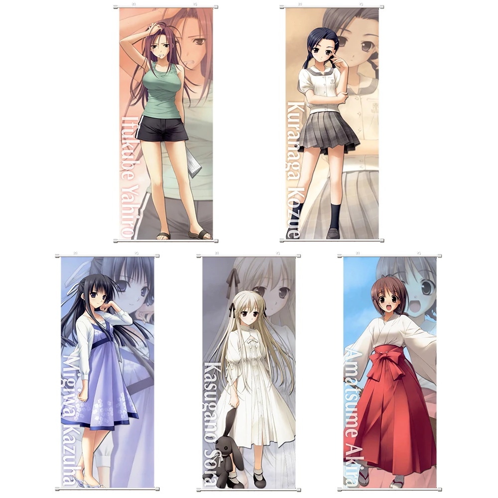 30x75 см Yosuga no Sora Kasugano Sora HD Печать баннер настенный плакат свиток 12 