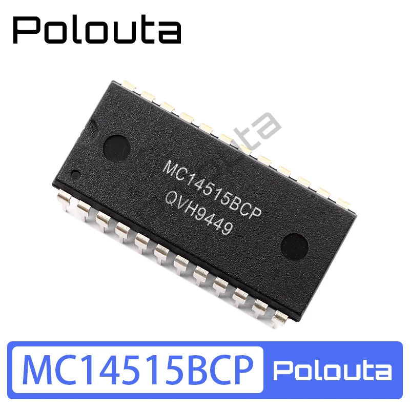 

1 Pcs MC14515BCP MC14515BCPG MC14515B DIP-24 Demultiplexer DIY Kit Electronics Arduino Nano Free Shipping Integrated Circuits