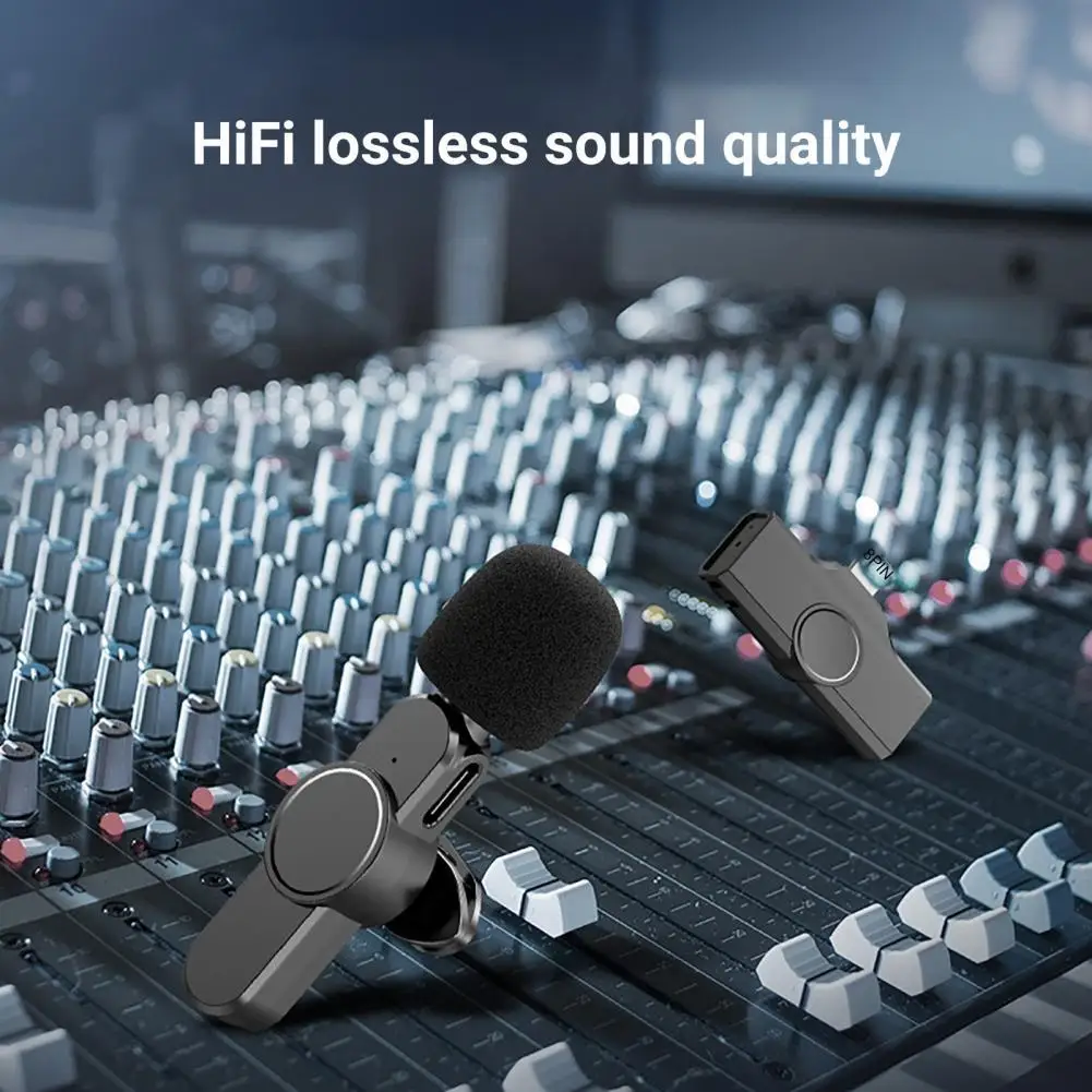 

Microphone Excellent 2.4GHz Video Shooting Microphone Mini High Sensitivity Lavalier Microphone
