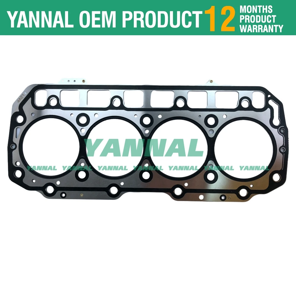 Комплект ремонтных прокладок 4TNV98T 4TNV98 S4D98E-2NFN для двигателя Yanmar Komatsu SK1020