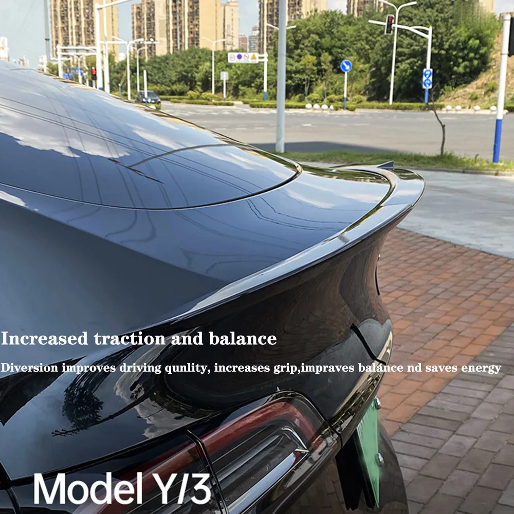 

Модель автомобильного спойлера Model3, крылья заднего хода, модель из АБС-пластика и углеволокна, узор для Tesla Model 3 Y, оригинальные аксессуары для внешней модификации