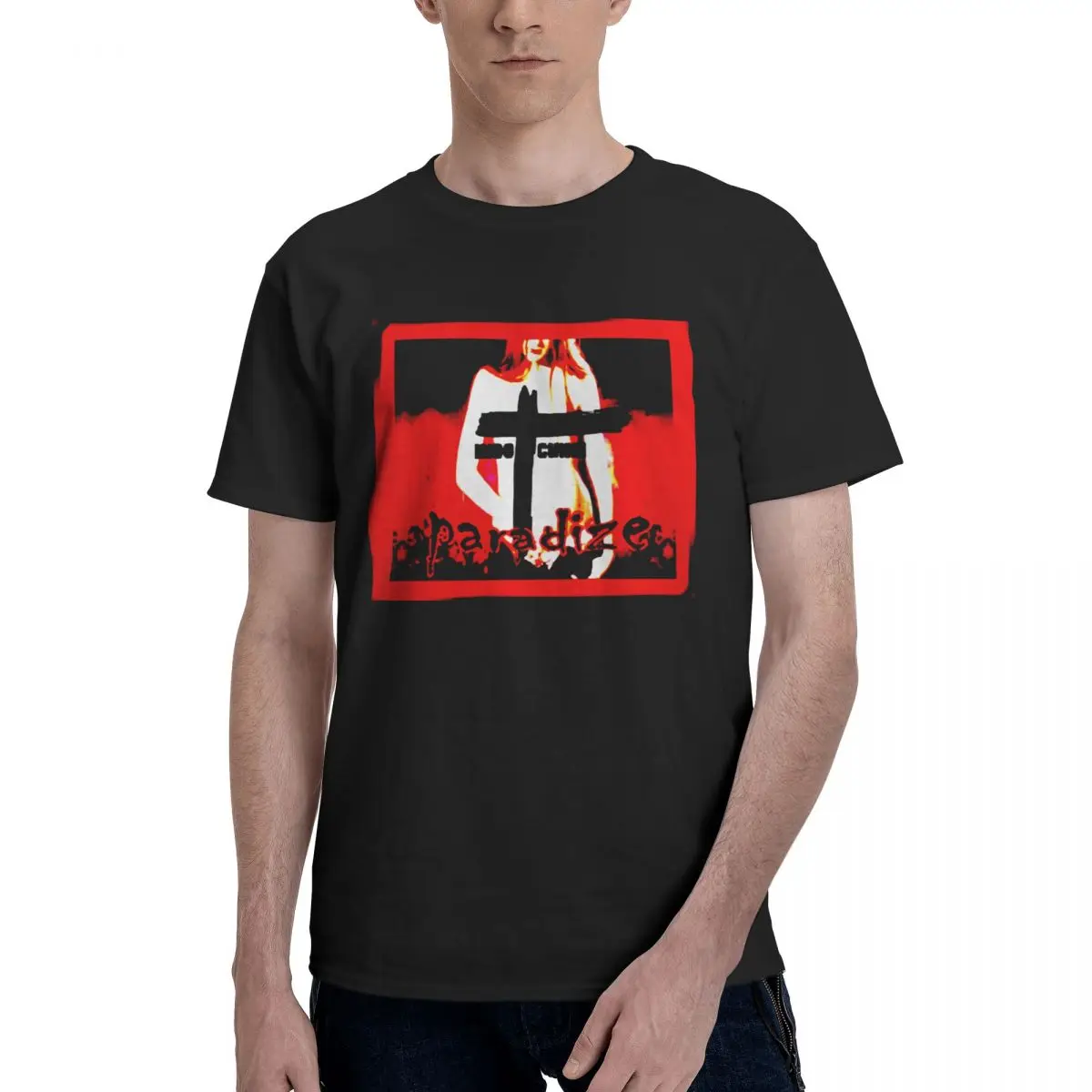 

Anime INDOCHINE BAND(1) Funny Men's Basic Short Sleeve T-Shirt men set R145 Funny Graphic Tops Tees