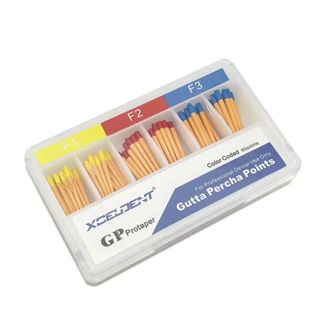 1 коробка Dental Gutta Percha Point стоматологический впитывающий материал