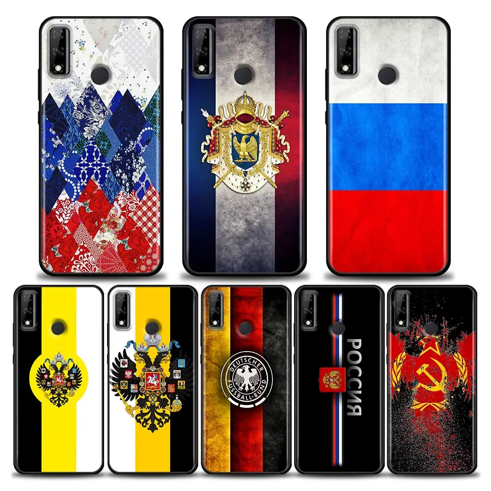 

Flag Of Russian Federation Funda Case for HUAWEI Mate 10 20 40 RS Nova 8i 9 SE Y60 Y6 Y7 Y9 Y6p Y8p Y9a Y7a Pro Plus Lite Case