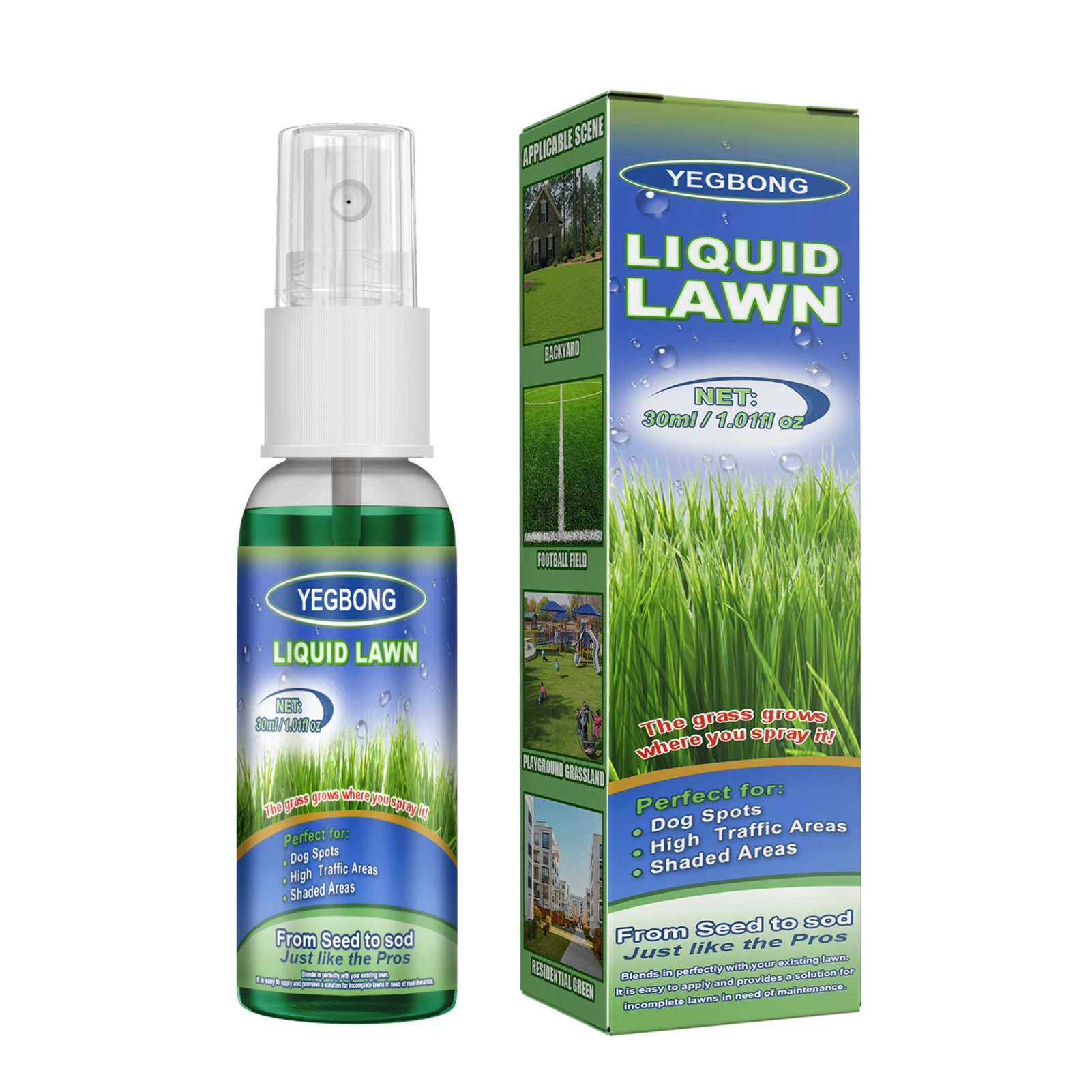 

Зеленая трава краска трава зеленая краска-спрей мгновенная краска трава для пятен мочи собаки или коричневых пятен позволит вам получить з...