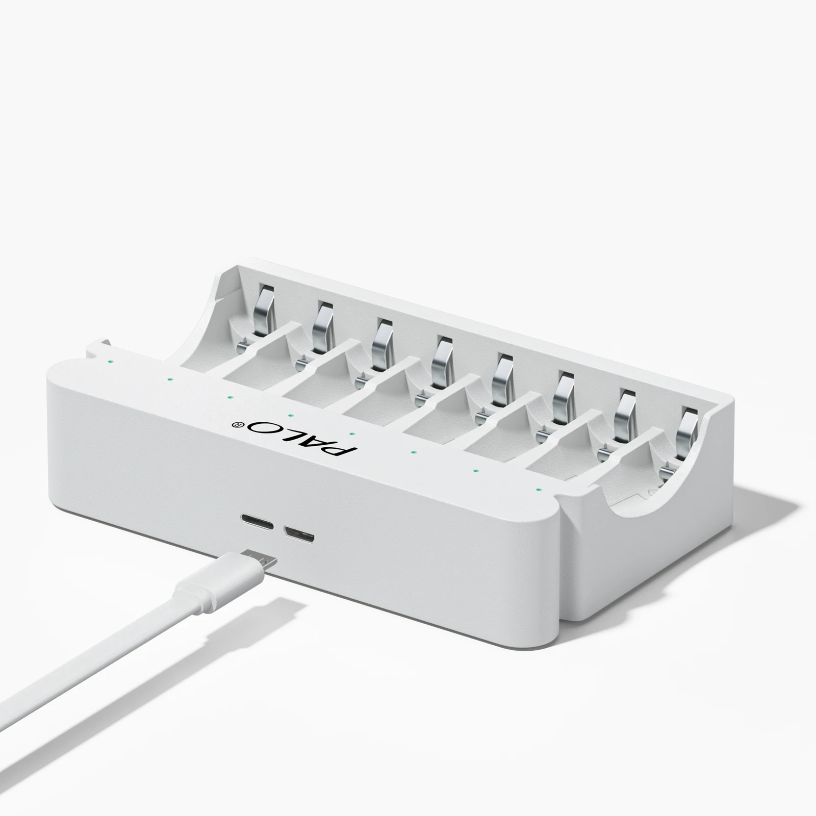 Зарядное устройство PALO 8 слотов USB Smart Charger