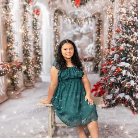 Фоны для детской семейной фотосъемки с рождественскими мотивами