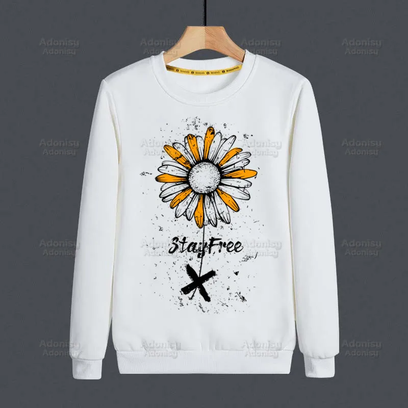 

Love Daisy Feeling Daisy Hoodie Sweatshirts Men Women Pullover Harajuku Men's Hoodie Streetwear Casual Fashion Clothes