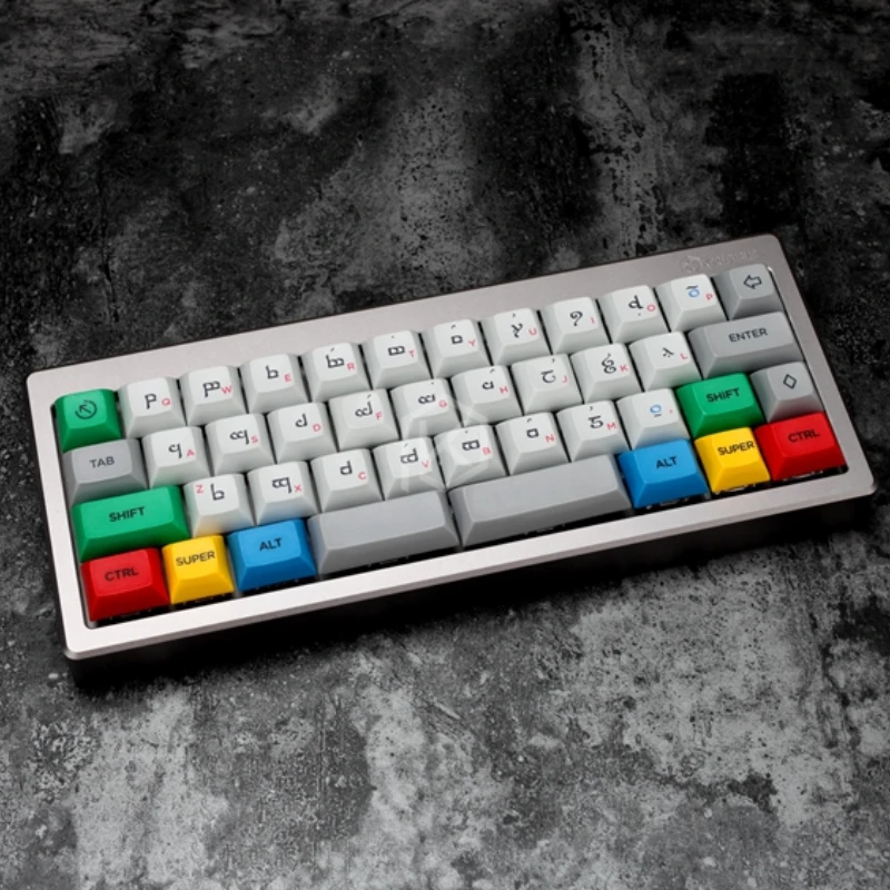 Daisy40% PcbTKG-TOOLS Нижняя подсветка RGB Led PCB 40% Программирование Mx Alps Matias Двойная