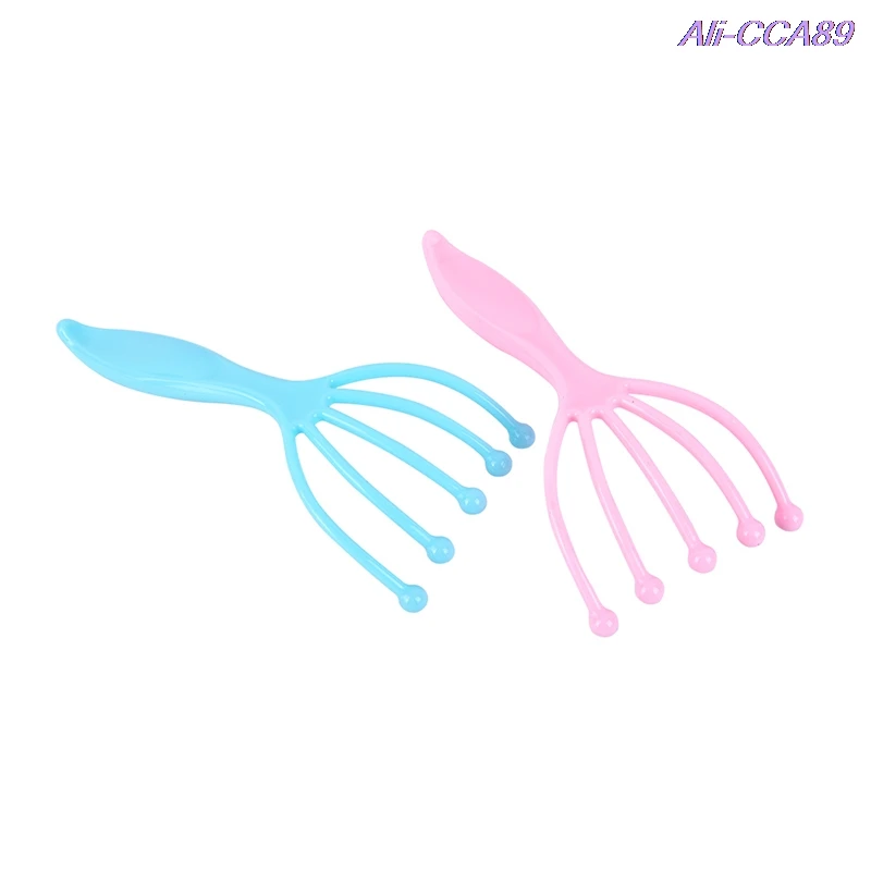 

Массажер для головы со стальными шариками, расслабляющий пятипальцевый массажер для головы, уличные инструменты, 1 шт.