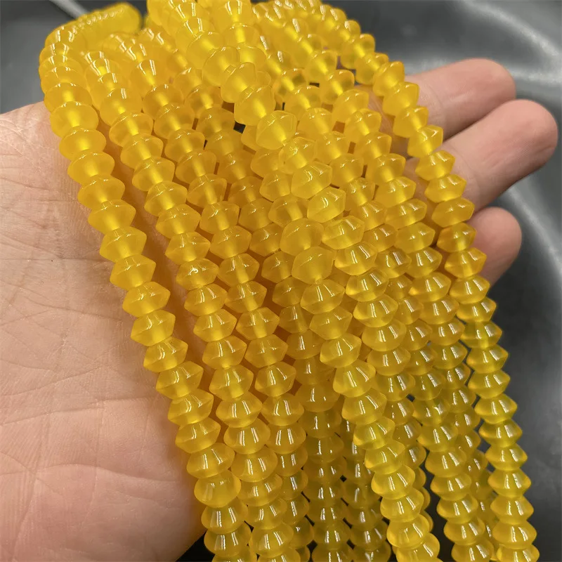 

Аксессуары для украшения «сделай сам», желтого агата, желтого цвета, 8 мм