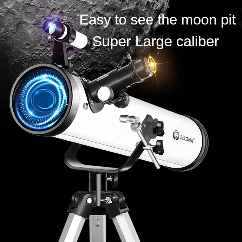 

875X Professional Astronomical Telescope 35 To 875 Times Zoom Refractive Monocular for Space Star Moon Watching Telescopio Gift