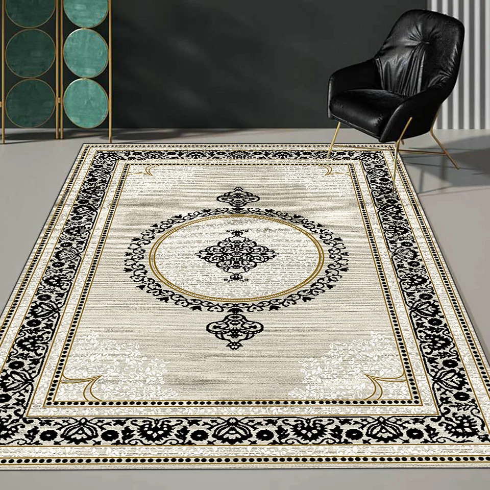 

ковры напольные Европейский стиль, диван, гостиная, ковер, 160 * 230, современный большой размер, геометрический ковер, подходит для украшения к...