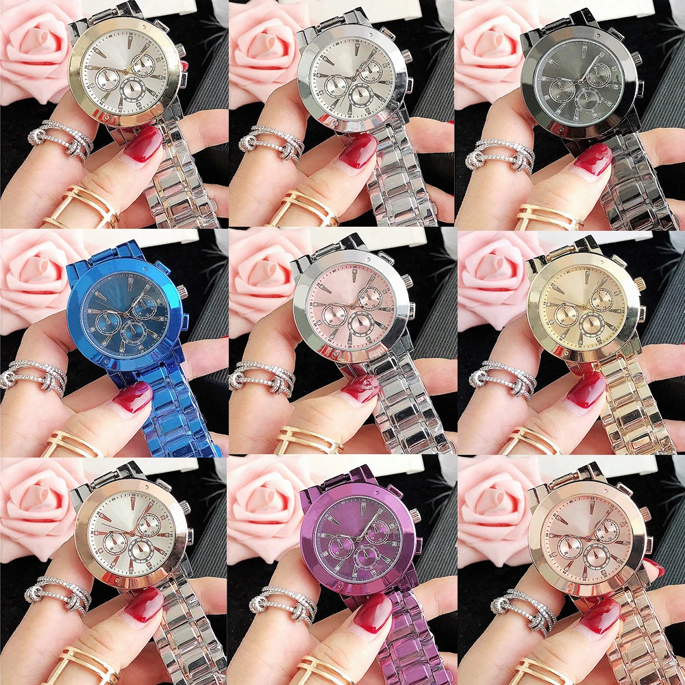 

Мужские и женские кварцевые часы из нержавеющей стали